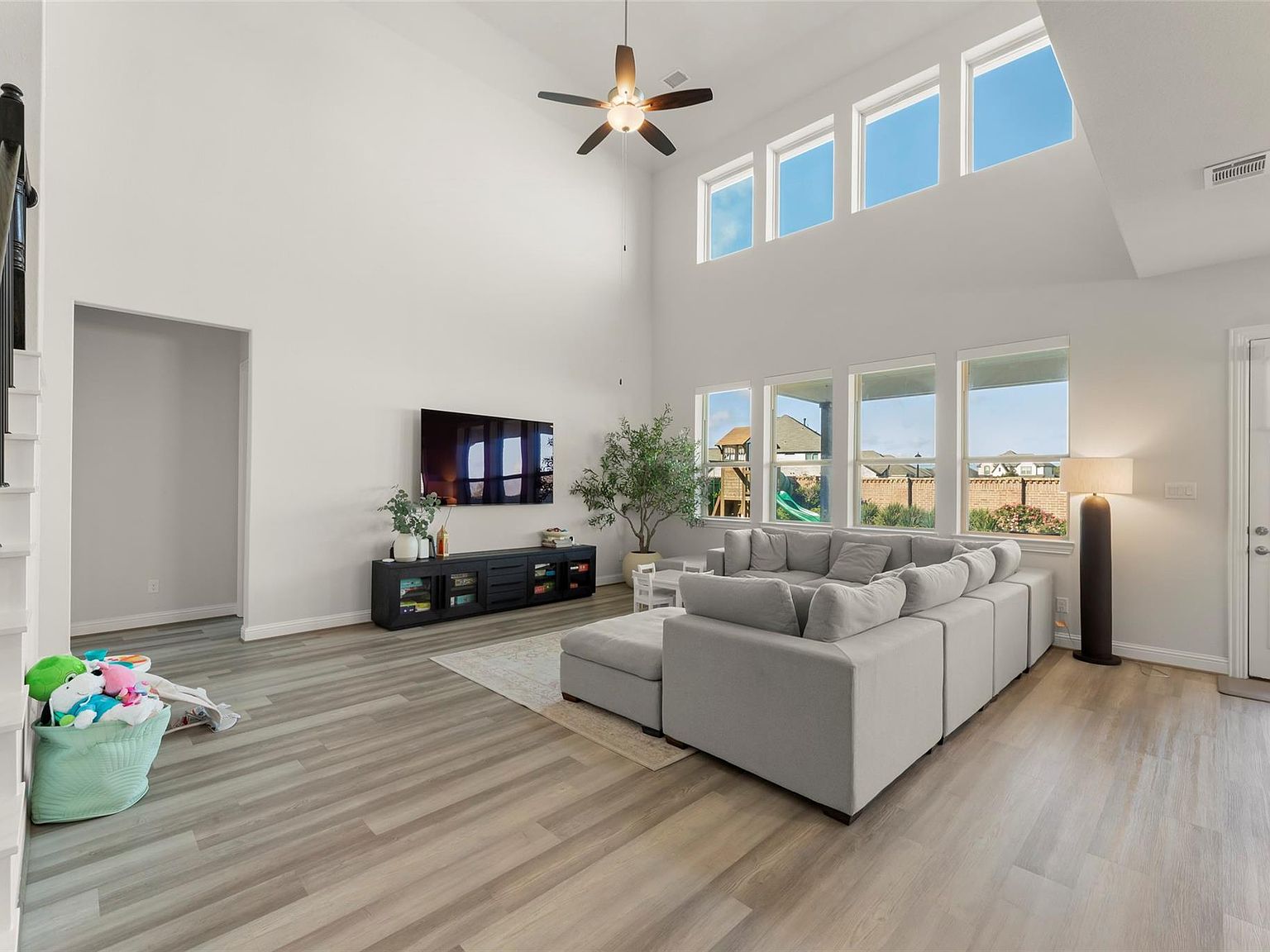 Listing photo: double-height great room